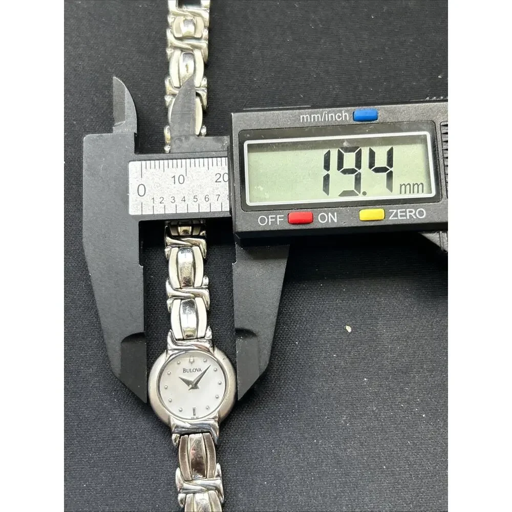 Bulova MOP Dial Silver Tone Women’s Quartz Watch